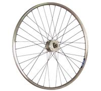 28 Pouces Roue Avant vélo ZAC19 moyeu Dynamo DH-C3000-3N Argent