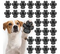 28 protections pour pattes de chien, antidérapantes, en gel de silicone, protection contre les coups de soleil pour chiens âgés et malades (XXL)