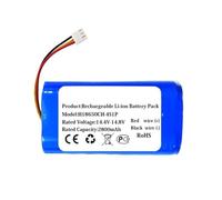 2800/3400mAh Batterie Compatible Avec Ikohs/Create/Netbot S18 Aspirateur | 15S Pour Le Remplacement De Batterie D'un Aspirateur Robot Compatible.(2800mah)
