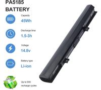 2800Mah Pa5185U-1Brs Batterie Pour L50 L50-B Pa5184U-1Brs Pa5186U-1Brs Pa5195U-1Brs C50 C55 C55D C55T L55 L55T C55-B 2800Mah/45Wh /4Cellules[L484]