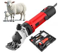 2800w Electric Sheep Shears Clippers, Ajustement à 6 Vitesses, Avec Un Couteau De 2 Pcs, Un Rasoir En Acier En Alliage électrique Puissant Professionnel, Un Unisexe, Des Agriculteurs/Du Bétail