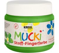 [28105] KREUL Gouache aux doigts textile "MUCKI", vert, 150 ml