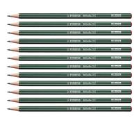 STABILO Crayons graphite Othello - tête trempée 2B - Lot de 12