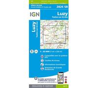 2826sb luzy toulon-sur-arroux - Collectif - Ign Institut Geographique National - broché - Atlas / carte