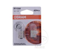 Osram Ampoule signalisation ORIGINAL LINE R5W 12V, base en métal, blister double (2 lampes), blanc