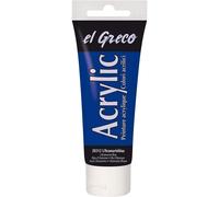 [28312] KREUL Peinture acrylique el Greco, bleu ultra marine, 75ml