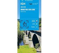 Carte de randonnée IGN Série Bleue n° 2834 - Monistrol-sur-Loire, Retournac