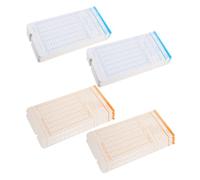 285 Pièces Cartes de Pointage Papier Recto Verso | Fiches de Présence Papier, Précision Compatible, Positionnement Exact, Grand Lot, Usage Bureau