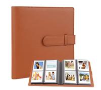 288 pochettes album photo pour appareil photo Fujifilm Instax Square SQ1/SQ6/SQ10/SQ20, imprimante Kodak Mini 3 Square, Mini 3 Retro, Mini Shot 3 Square, Mini Shot 3 Square Retro (Marron)