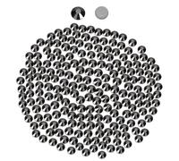 2880 Pièces Strass Hotfix,Strass Thermocollant pour VêTements Et Loisirs CréAtifs Strass Fixation Thermique DéCorations pour Tissu, Diy, Accessoires De,Meins schwarz,SS10,2.7MM-2.8MM