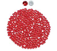2880 Pièces Strass Hotfix,Strass Thermocollant pour VêTements Et Loisirs CréAtifs Strass Fixation Thermique DéCorations pour Tissu, Diy, Accessoires De,Light Siam,SS16,3.8MM-4MM