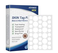 288pcs Patchs Élimination Acrochordons | Acrochordons Traitement Efficaces | Naturelle Formule Douce | Wart Remover, Autocollants Anti Verrues Visage, Corps