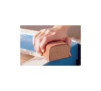 Wolfcraft Cale de ponçage à main 2896000 en liège L123 x L67 x H45 mm