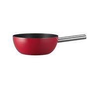 Accessoire de cuisine Spring 2896560624 Caquelon à fondue en aluminium compatible induction Rouge 23 cm