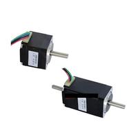 28BY 2-phase 4-lead NEMA11 Stepper electronic starter 1.8 Degree 28mm Stepping electronic starter Single/Dual Shaft Engine CZAOINCU(Model B)