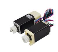 28BY 2-phase 4-Wire NEMA 8 28mm Stepper electronic starter Single/Dual Shaft Feedback for 3D Printer Robot SMT Dispensing Machine ICXLPMC(Single Shaft Motor)
