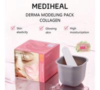28g/0.99oz Patch de masque facial en collagène doux, soin raffermissant et élastique, masque facial de type gel à peler soi-même, convient pour les peaux vieillissantes et relâchées