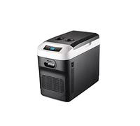 28L Mini Frigo Refroidit et réchauffe pour Maison et Voyage,Réfrigérateur Camping 12/24V DC and 220V AC Réfrigérateur à boissons affichage numérique et contrôle de la température (black)