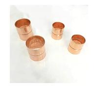 28mm Inner Diameter Copper End Feed Straight Equal Coupling Plumbing Fitting Scoket Weld Water Gas Oil 1.2mm Thickness