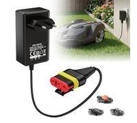 28v 1.3a Adaptateur Secteur, 28v 1.3a Adaptateur Chargeur Alimentation Avec Câble De 20 Cm, Chargeur De Batterie Compatible Avec Husqvarna Automower 105, 310, 315, 315x, 305, 310 Tondeuse À Gazon