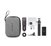 28X Telephoto Phone Lens 4K HD Phone Monocular Telescope with Tripod Universal Mobile Phone Clip Zoom Lenses for Smartphones Sharp Images
