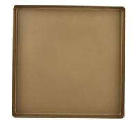 28x28x3cm or Alliage D'aluminium Forme Carrée Plaque de Cuisson Antiadhésive Pain Plateau à Pizza Outil de Cuisson pour Four à Rôtir la Viande Pâtisseries