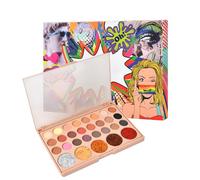 29 Couleurs Palette de Fards à Paupières, Ultra Pigmenté Ombres à Paupières Palette, Shimmer Matte Palette Maquillage Yeux, Yeux Maquillage Boîte Kit, Eyeshadow Make Up Palette pour Femmes Filles (C)