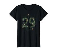 29 Years of Being Wild - Cadeau d'anniversaire pour Amoureux de la Nature T-Shirt, Femme, Noir, XS