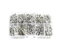 290 pièces fiches plates cosses de câble connecteurs tri voiture en boîte ensemble bornes fil