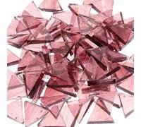 290 Pièces Mosaïque Triangulaire en Verre Coloré