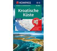 2903 dalmatinische kuste 3 dubrovnik-mljet-cavtat - Carte à 1:100 000 - Collectif - Kompass Karten - Atlas / carte