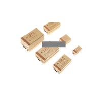 2917 SMD Tantalum Capacitor 7343 Type E 25V 100UF 20% TAJE107M025RNJ 107E AUOQKQUT