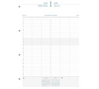 [29250E] Exacompta Recharge Exatime 29 journalier millésimé annuel 1er et 2em...