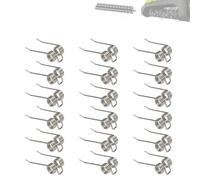 29272 Lot de 18 dents de rechange pour déchaumateur/scarificateur compatibles avec Greenworks 27022 2500600G 10 A 35,6 cm, également pour différents modèles de balayeuses à gazon