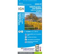 2930et villefranche-sur-saone vallee de l'azergues beaujolais - - Collectif - Ign Institut Geographique National - Atlas / carte