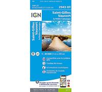 IGN - Saint-Gilles / Vauvert / La Petite Camargue - Carte topographique - Taille unique