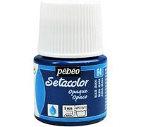 [295-084] Pébéo Setacolor Flacon 45ml Peinture pour Tissu BLEU JEAN
