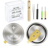 295-5100 Batterie de montre compatible avec Citizen Eco-Drive Serie Modèle 295-5100 MT621 Convient pour les modèles BP10, E000, E001, E010, E011 Condensateur scellé Batterie rechargeable