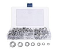 295 Pièces Rondelles Coniques Rondes en Acier Inoxydable | Surface Lisse sans Bavure, Forme en Cuvette, pour Vis et Boulons, Projets Mécaniques et Impression 3d