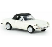 29605 Brekina Ho Alfa Romeo Spider 2000 Couleur Blanc Échelle 1:87