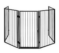 2961 Grille de Protection de cheminée avec Porte en métal