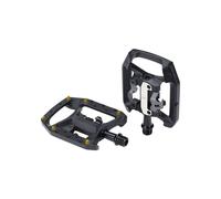 BBB Pédales Dualchoice Trail – Argenté / Noir mat