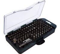 [29892] BRÜDER MANNESMANN Boîte en acier Jeu d'embouts de Vissage 100 pièces