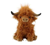 29cm kawaii simulation highland vache animale peluche poup¿¿e mousie peluche de vache en peluche