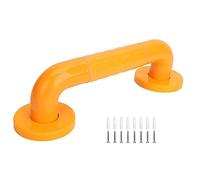 29cm Length Bathroom Grab Bars Prevent Slipping Stainless Steel Safety Hand Bar for Elderly (Yellow)