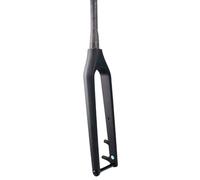 29er Fourche rigide en carbone pour VTT - Essieu traversant conique de 1,8 cm - Frein à disque Boost 15 x 110 mm - Fourche avant légère et durable (couleur : noir)