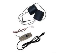 29V Linear Actuator Controller with Vibration Massage for Electric Sofas | Unité de commande pour fauteuil inclinable Power Recliner, pièce de rechange avec boîtier argenté en ABS et métal