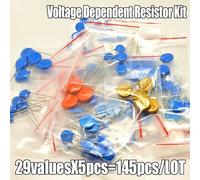 29valuesX5pcs = 145pcs Kit de résistance de varistance VDR 07D 10D 14D 20D AMNzOgOdL