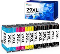 29Xl Compatible Pour Epson 29 Xl Cartouche D'Encre Pour Epson Expression Home Xp-235 Xp-243 Xp-245 Xp-247 Xp-255 Xp-257 Xp-332 Xp-335 Xp-342 Xp-345 Xp-352 Xp-355 Xp-432 Xp-435 Xp-442 Xp-445 Xp-452