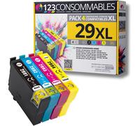 29Xl Pack 4 Cartouches D`Encre Compatible Avec Epson 29Xl Multipack Fraise Pour Xp-342 Xp-352 Xp-452 Xp-332 Xp-245 Xp-442 Xp-255 Xp-355 Xp-455 Xp-247 Xp-432 Xp-435 Xp[ENC944283]